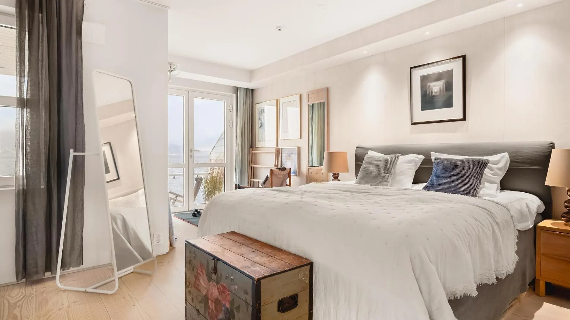 Dinbnb Lux I Stay At The Exclusive City Fjord Island I Free Parking Bergen Lägenhet